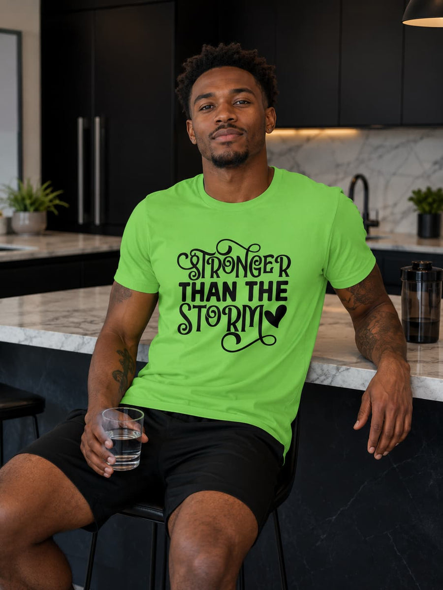 MENS LIRIL GREEN ROUNDNECK T-SHIRT
