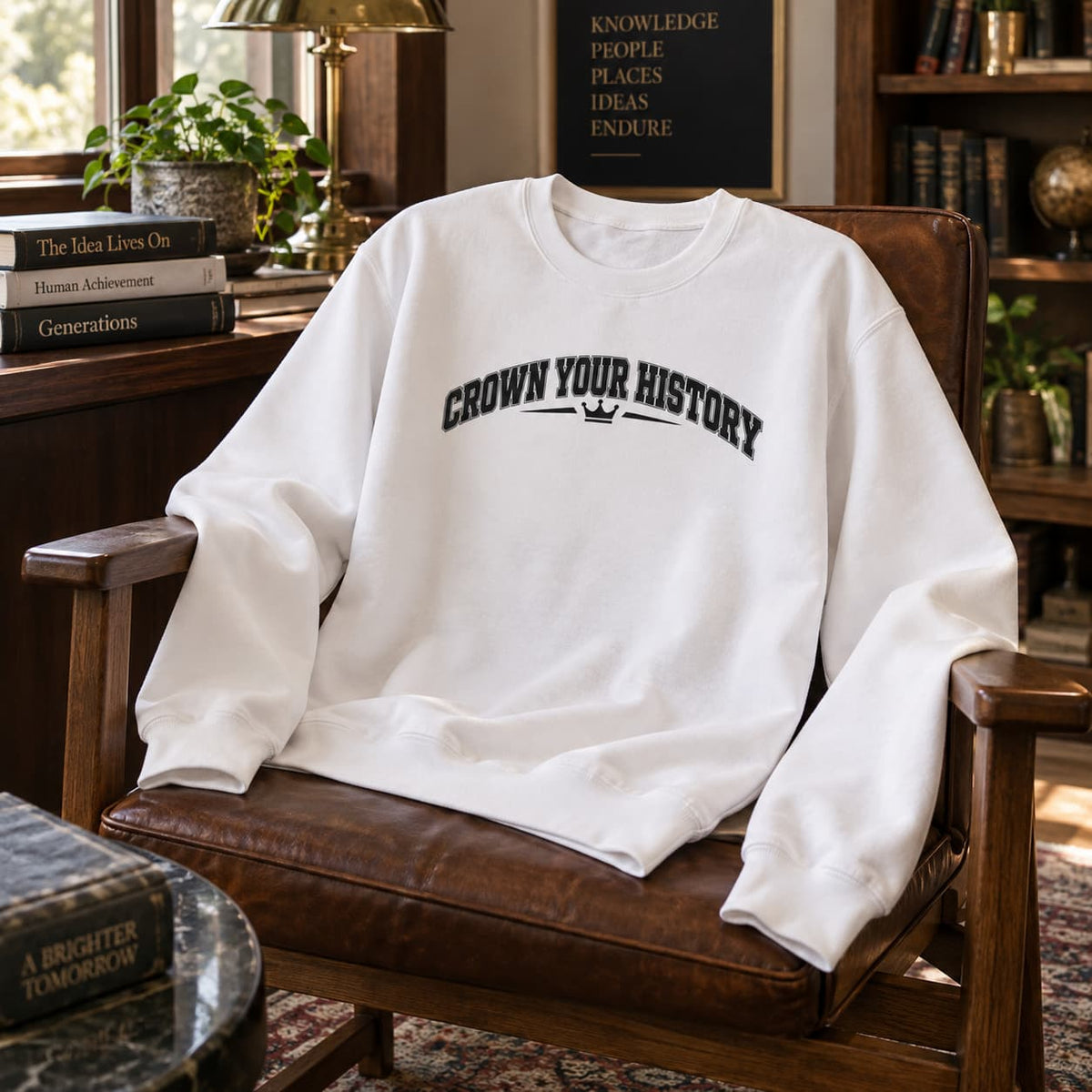 UNISEX WHITE SWEATSHIRTS