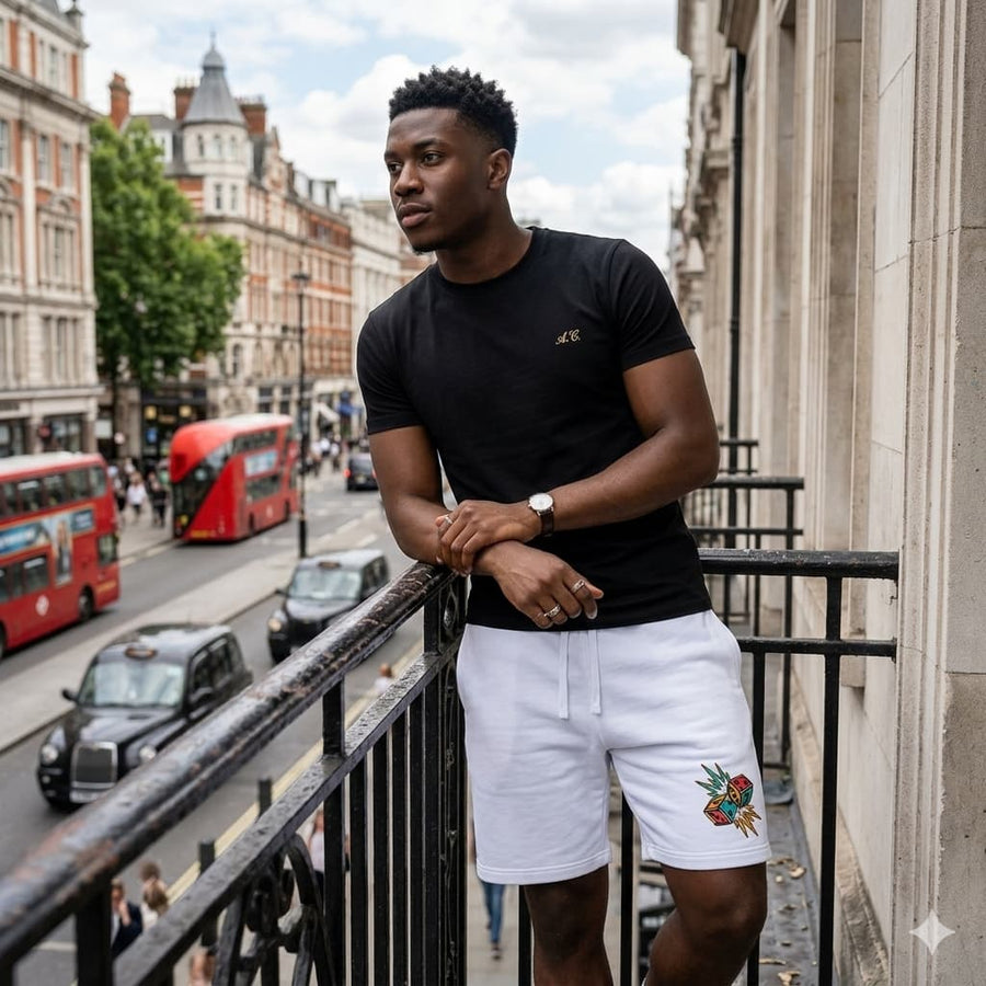 Men's White Shorts