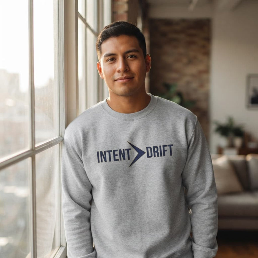 Men's Melange Grey Sweatshirt