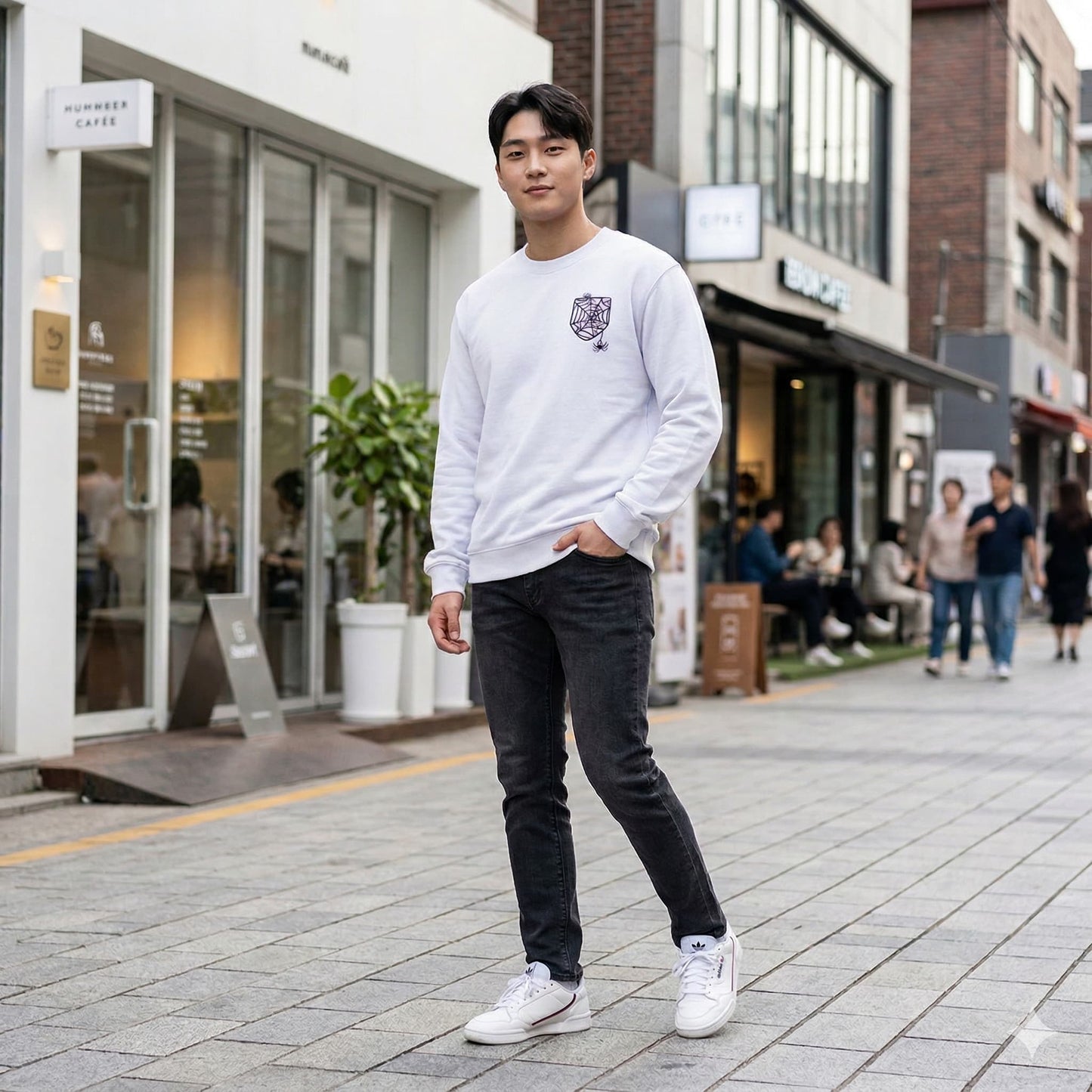 Men's White Sweatshirts