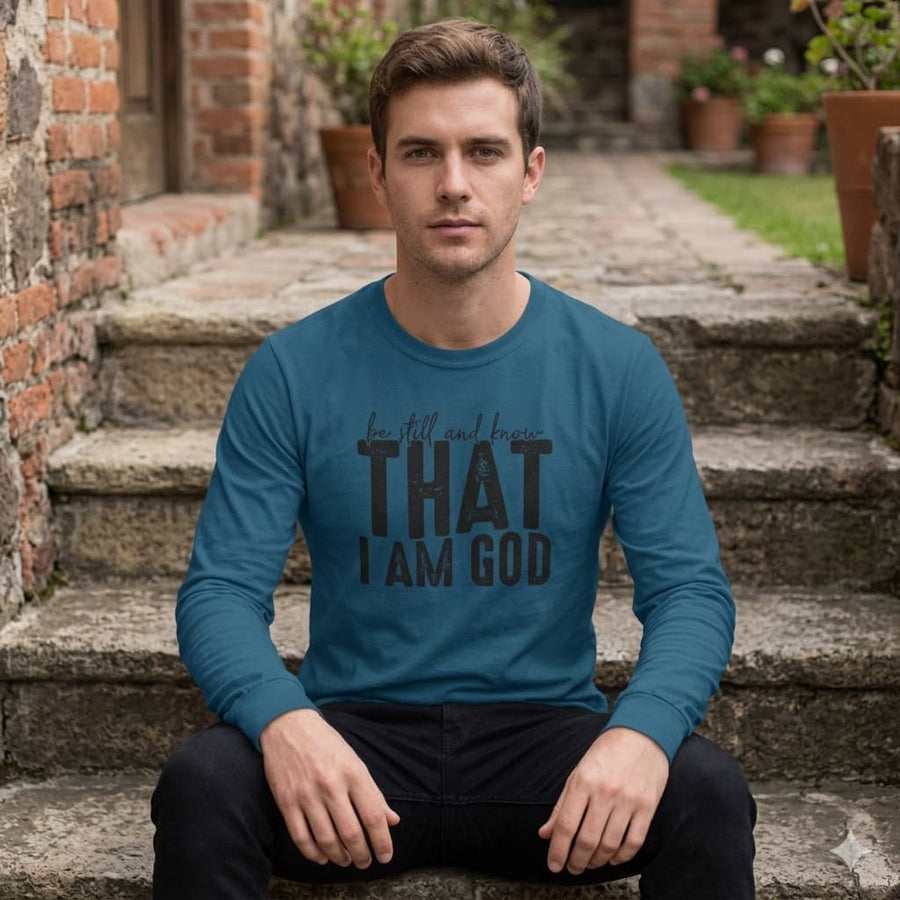 MENS NAVY BLUE ROUNDNECK T-SHIRT F/S