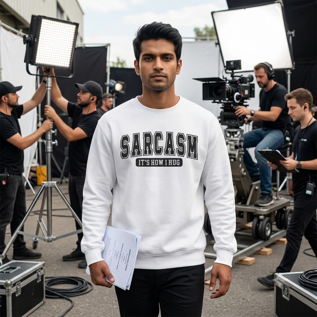 Men's White Sweatshirts