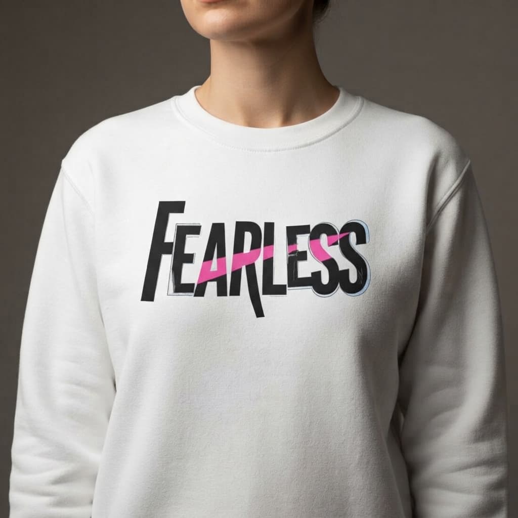 Women’s White Sweatshirt