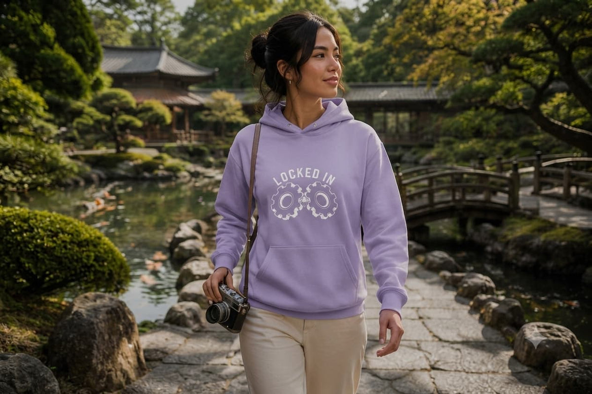 WOMENS IRIS LAVENDER HOODIES