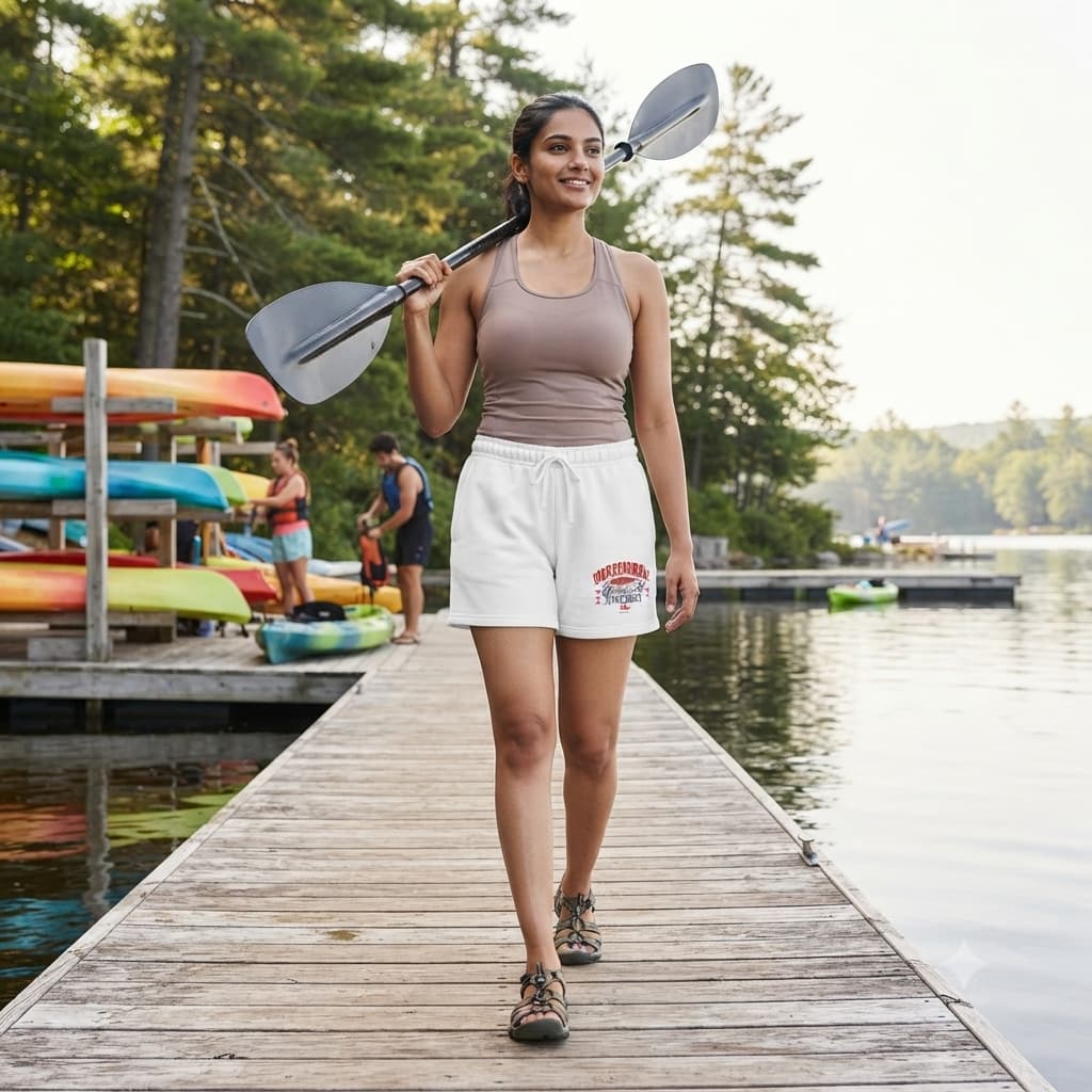 Women’s White Shorts