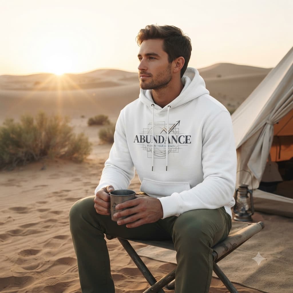 Men's White Hoodies