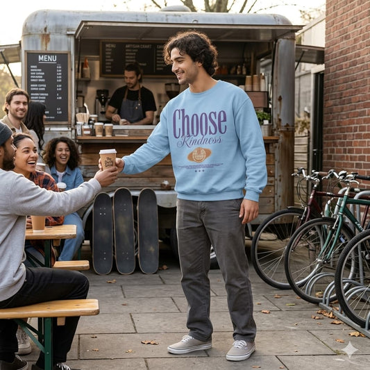 Men's Baby Blue Sweatshirts