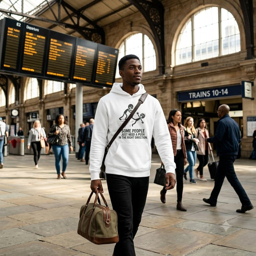 Men's White Hoodies