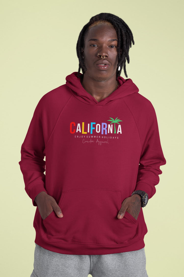 Red Hoodie for a Male