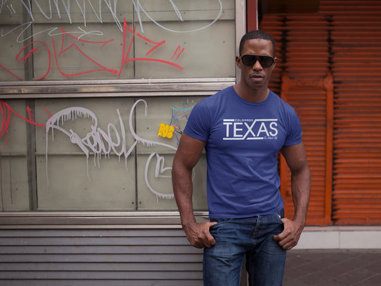 Man wearing a blue &