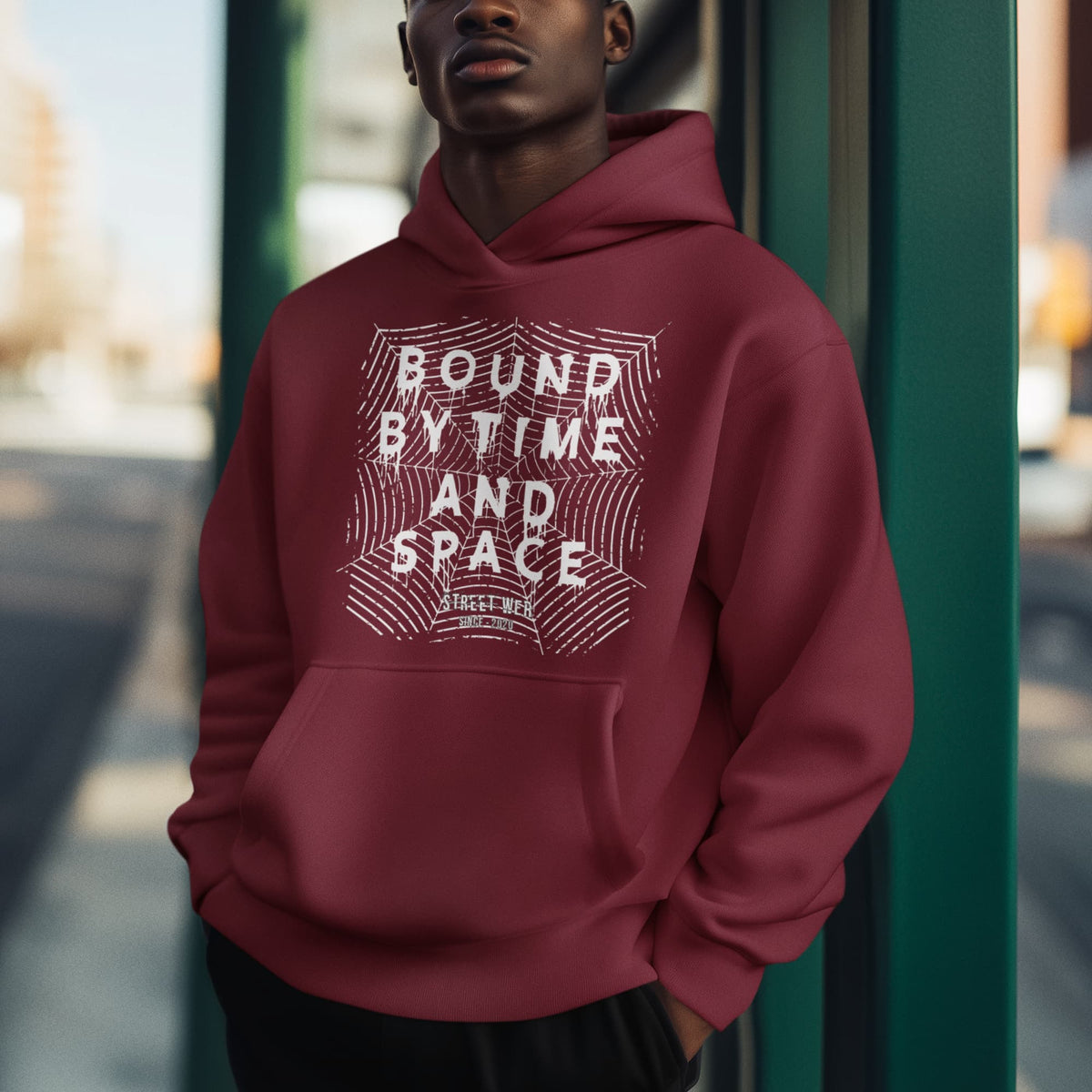 Men's Maroon Hoodies