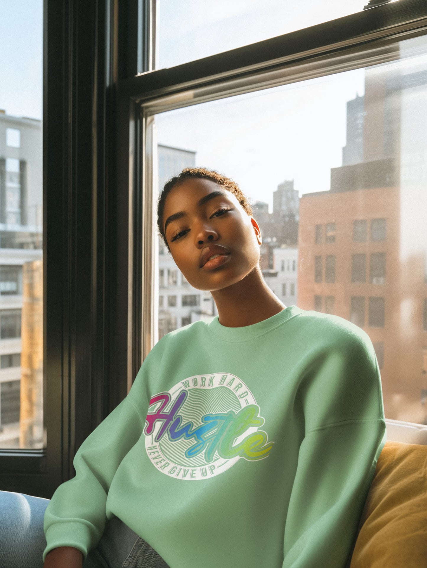 Men's Mint Green Sweatshirts