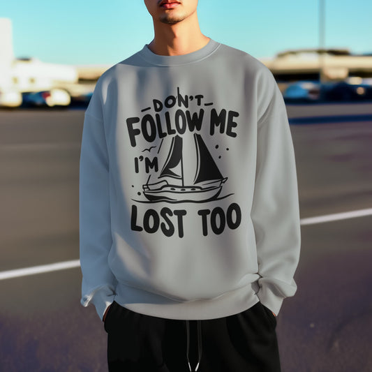 Men's Melange Grey Sweatshirts