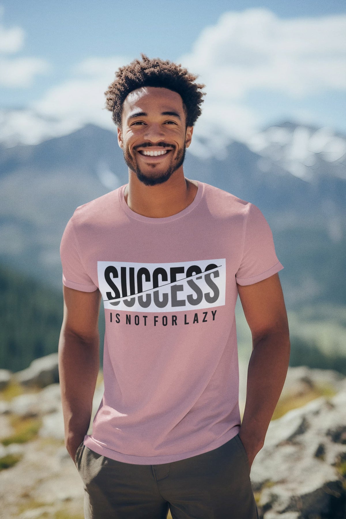 Men's Pastel Dusty Round Neck T-shirts
