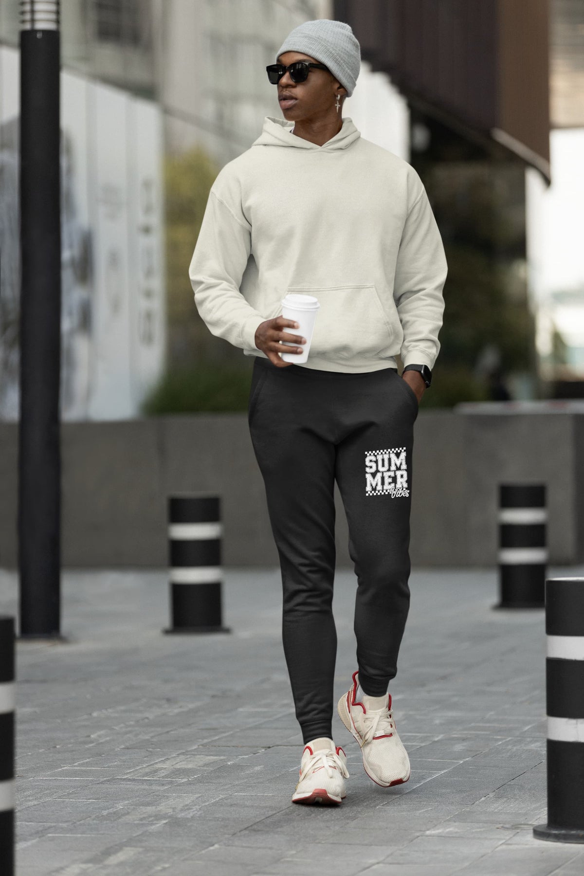 MENS BLACK JOGGERS