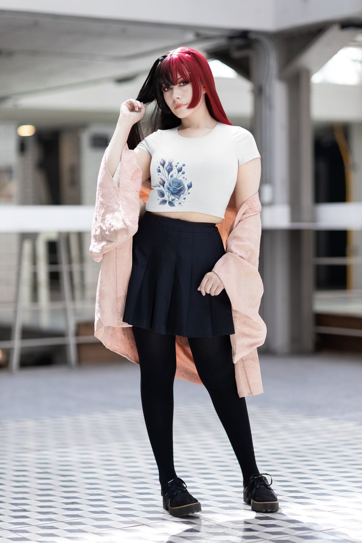 Women's White Crop Tops