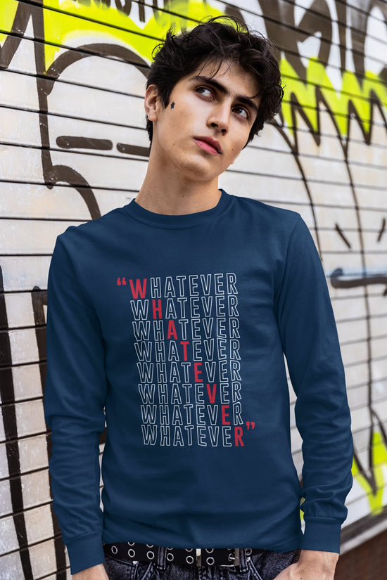 UNISEX NAVY BLUE SWEATSHIRT