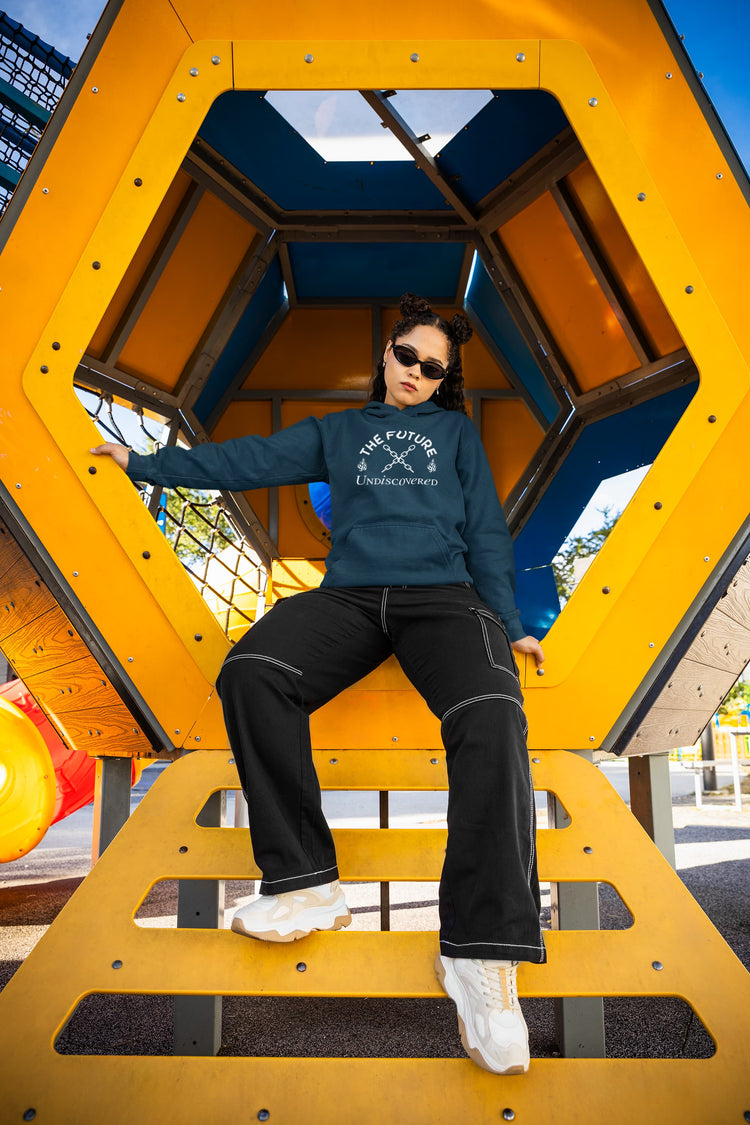 UNISEX NAVY BLUE HOODIES