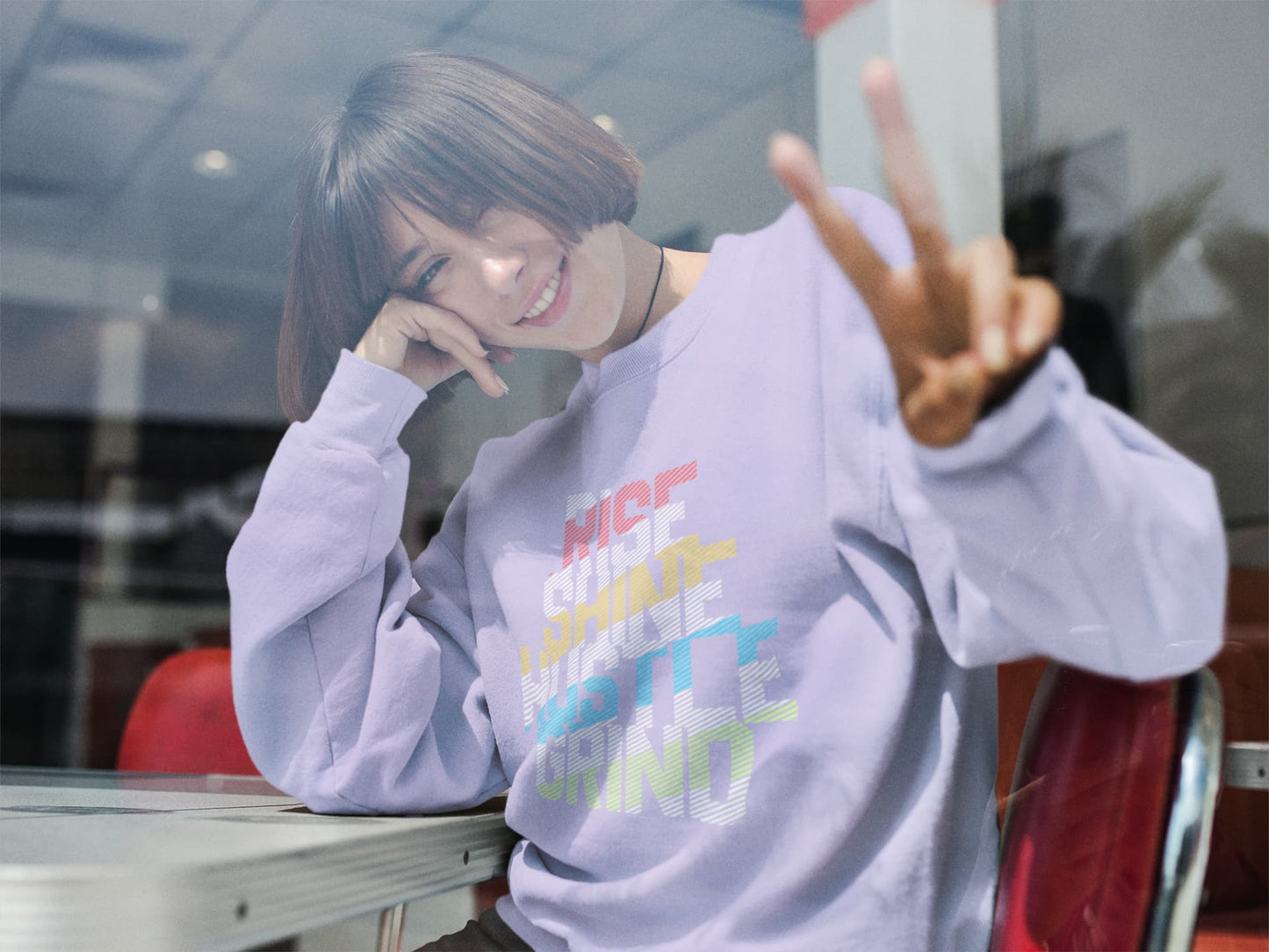 Women's Iris lavender Sweatshirts