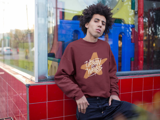 MENS MAROON SWEATSHIRT