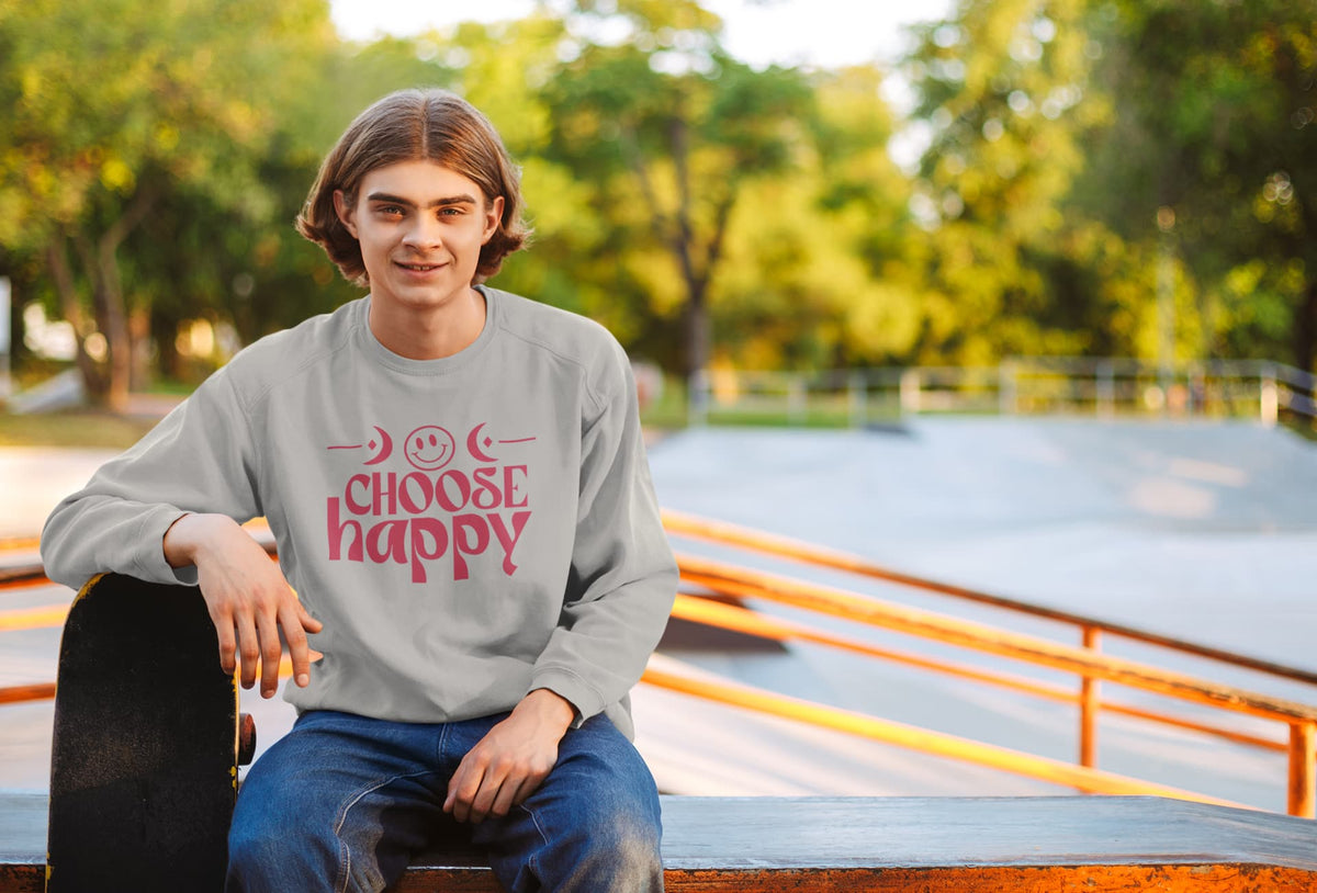 Men's Melange Grey Sweatshirts