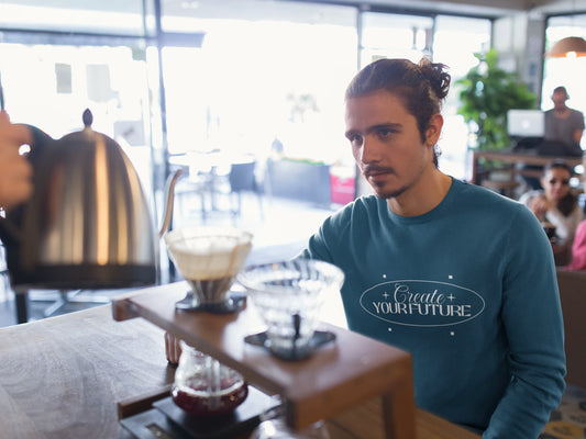 MENS NAVY BLUE SWEATSHIRT