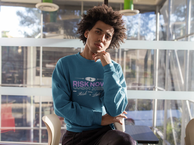 MENS NAVY BLUE SWEATSHIRT