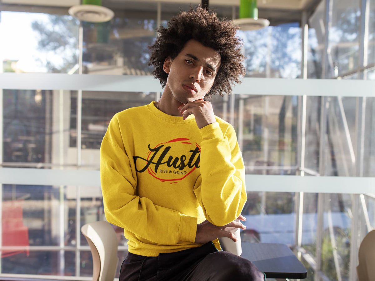 Men's Golden Yellow Sweatshirts