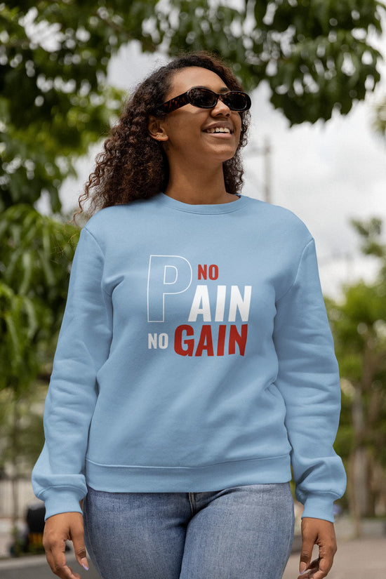 UNISEX BABY BLUE SWEATSHIRT