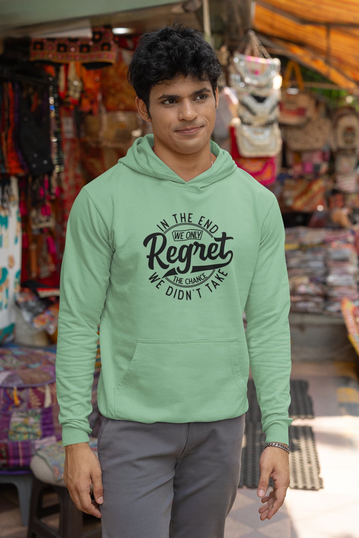 MENS MINT GREEN HOODIES