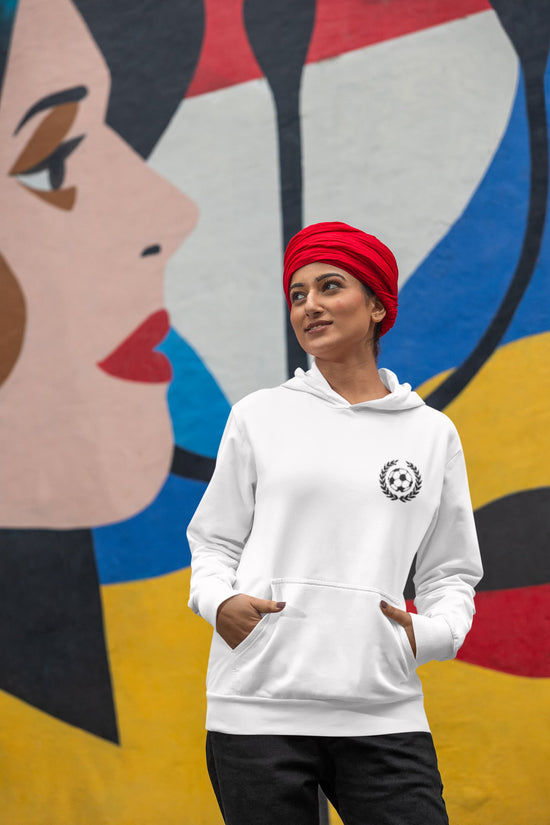 UNISEX WHITE HOODIES