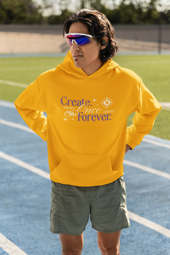 MENS GOLDEN YELLOW HOODIES