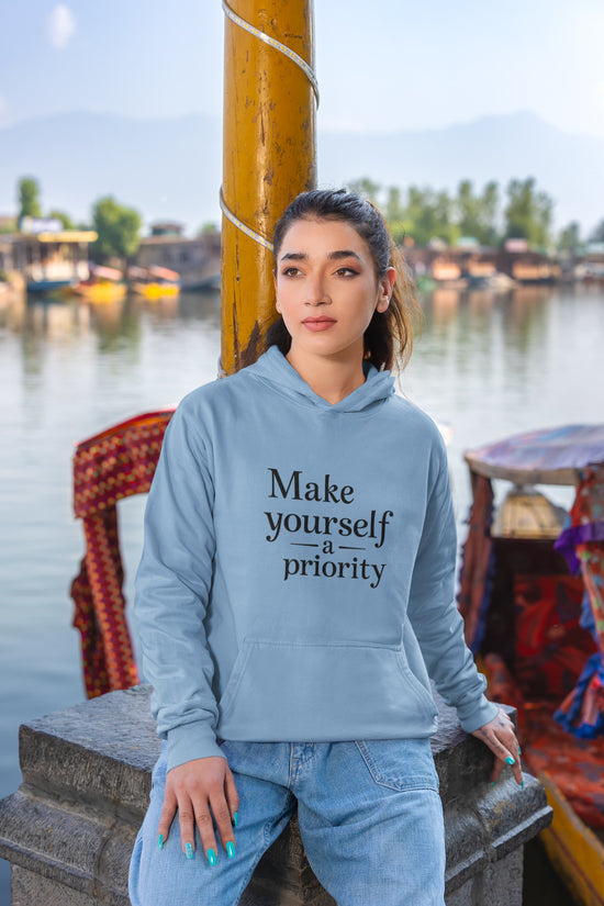 UNISEX BABY BLUE HOODIES