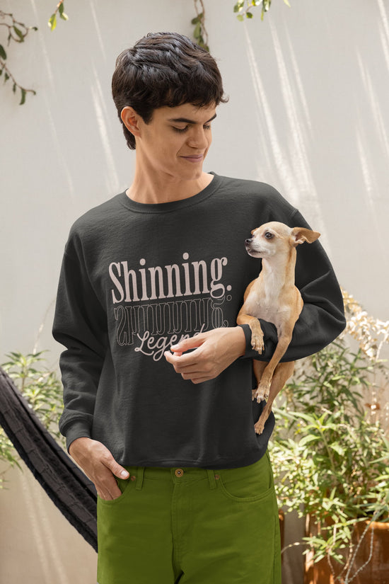 UNISEX BLACK SWEATSHIRT