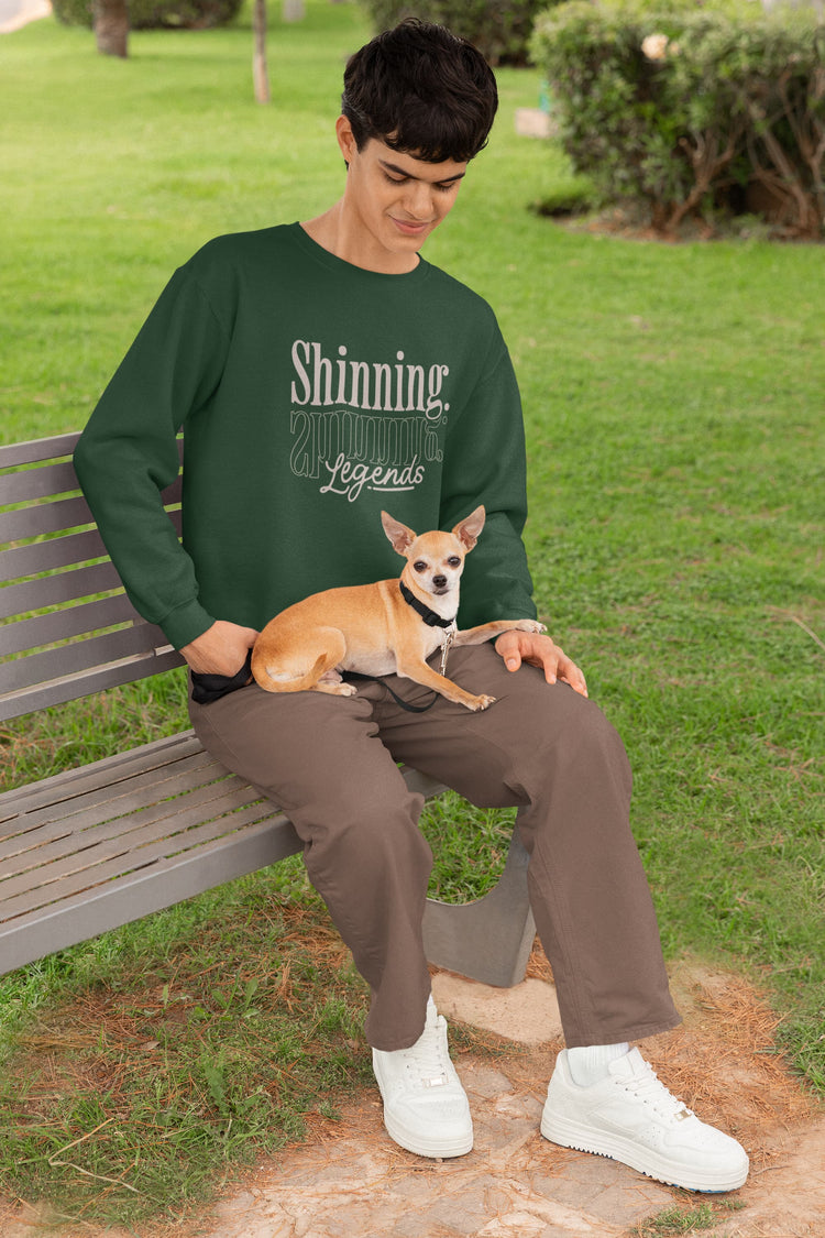 UNISEX OLIVE GREEN SWEATSHIRT