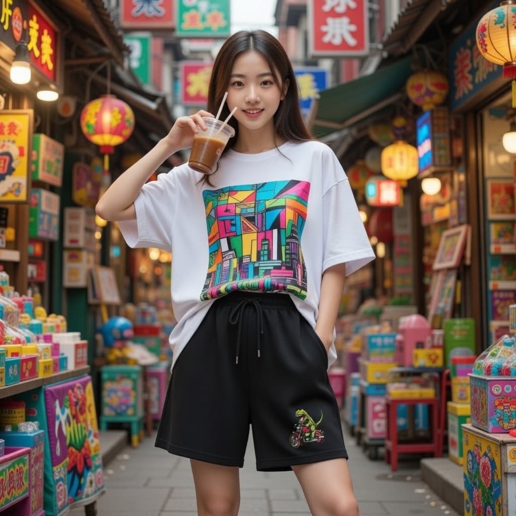 Women's Black Shorts