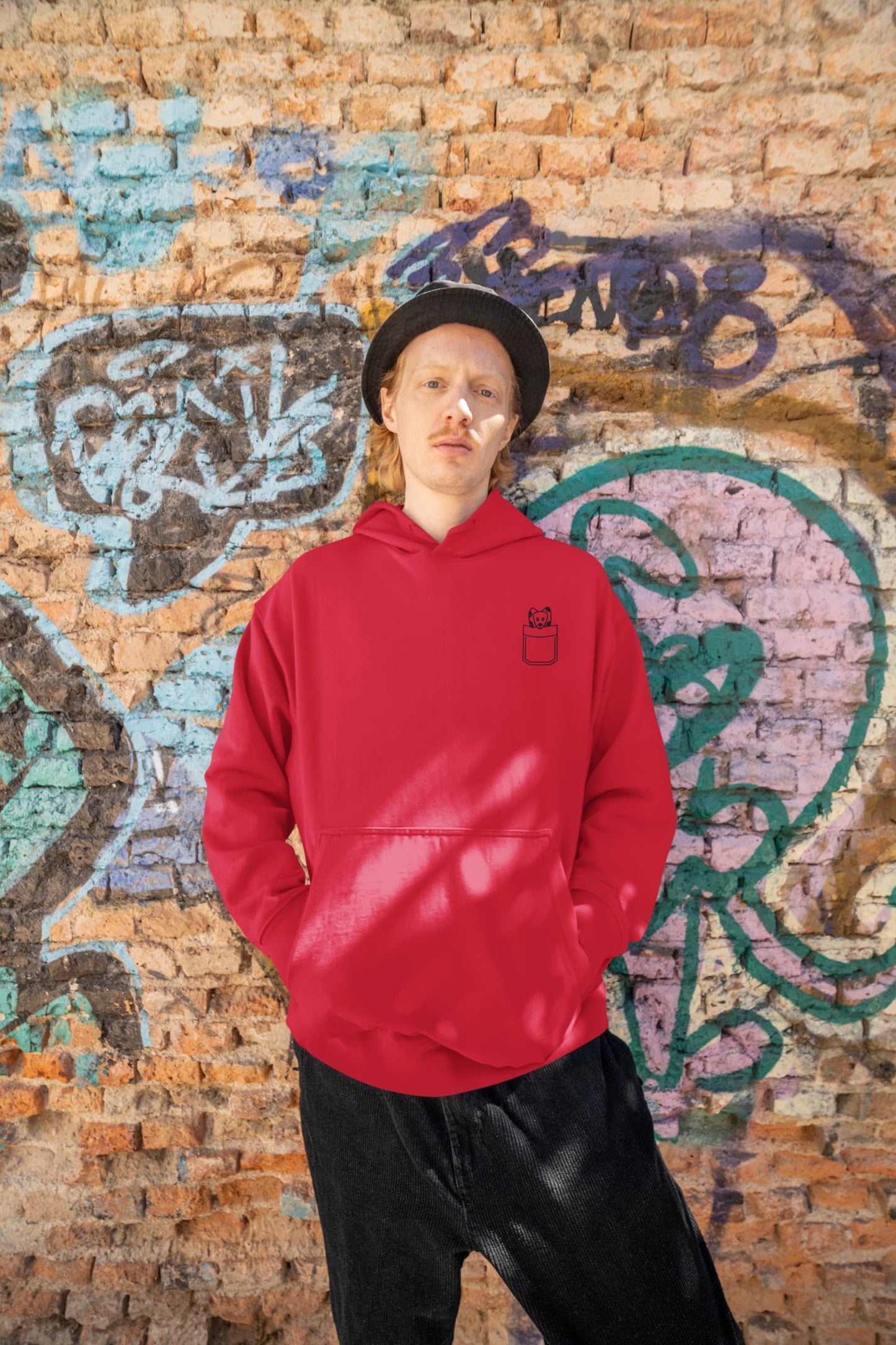 Men's Red Hoodies
