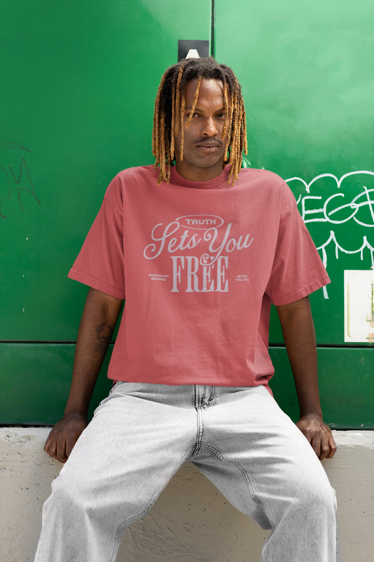 UNISEX DUSTY ROSE OVERSIZED T-SHIRT