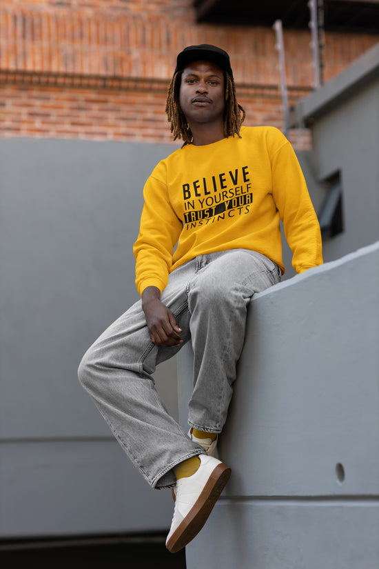 UNISEX GOLDEN YELLOW SWEATSHIRT