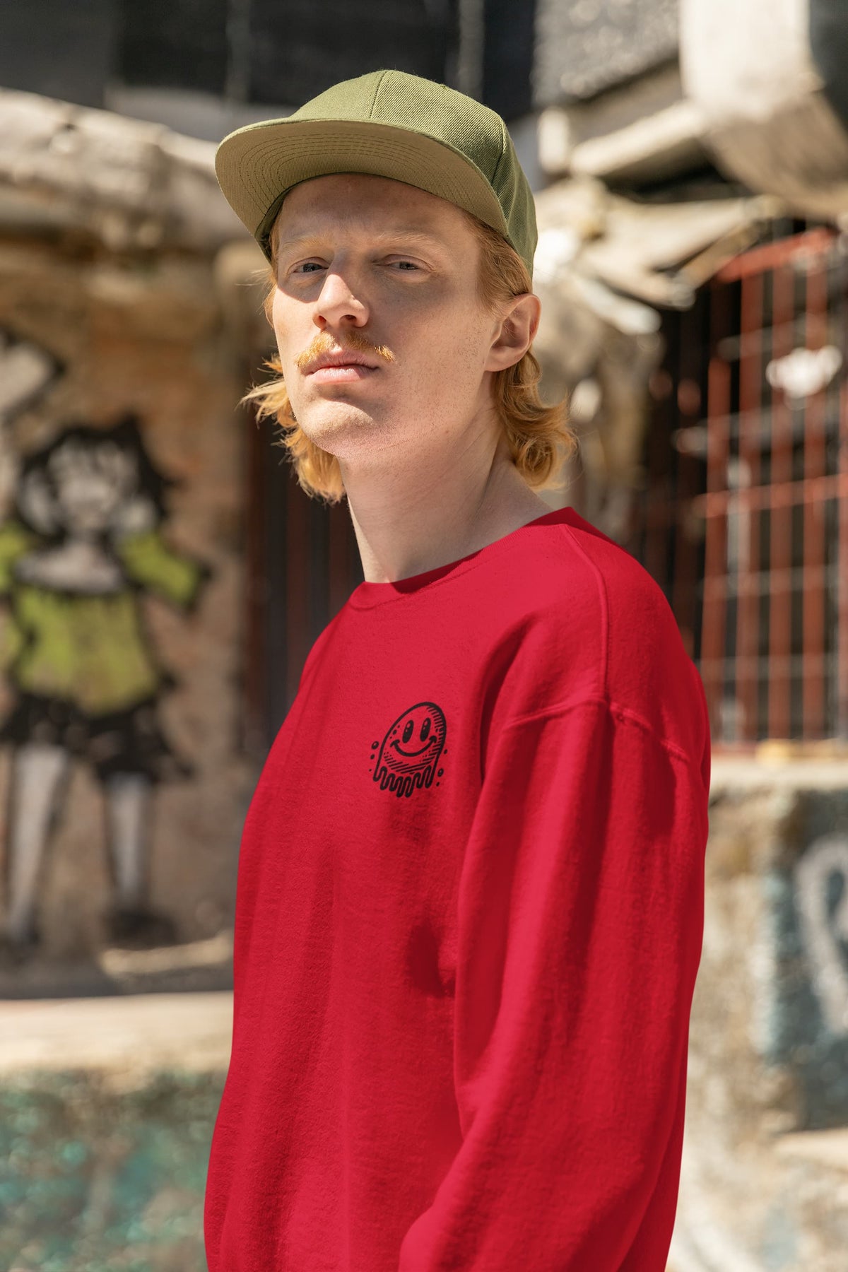 Men's Red Sweatshirts