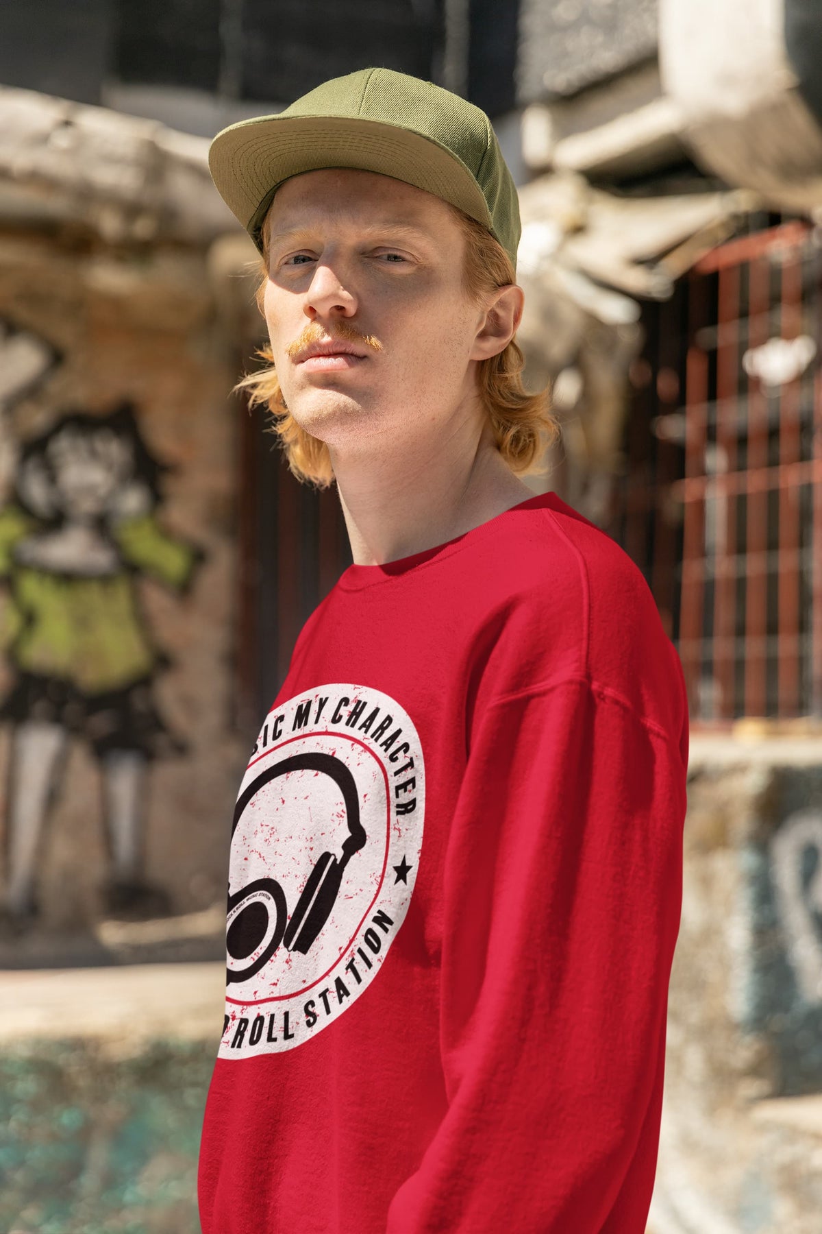 Men's Red Sweatshirts