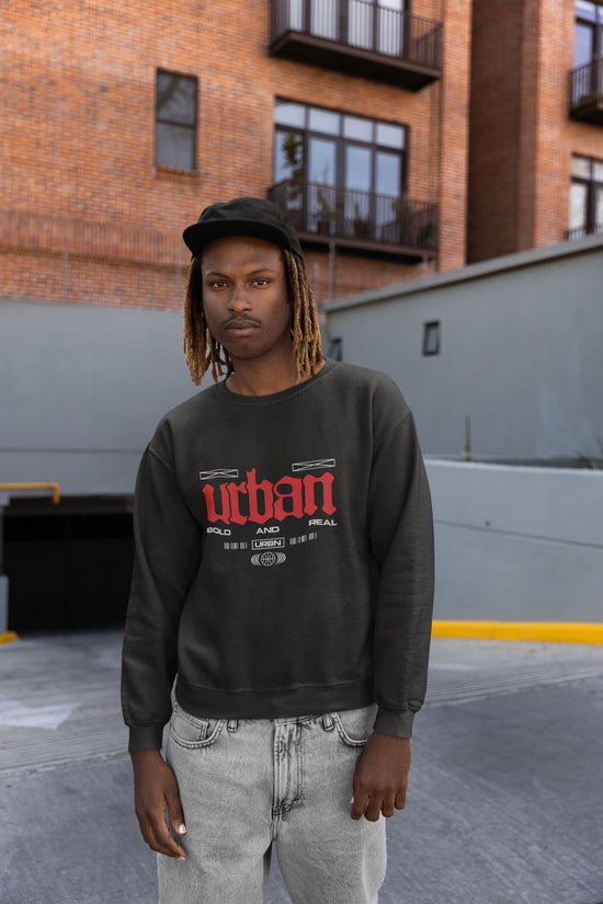 MENS BLACK SWEATSHIRTS