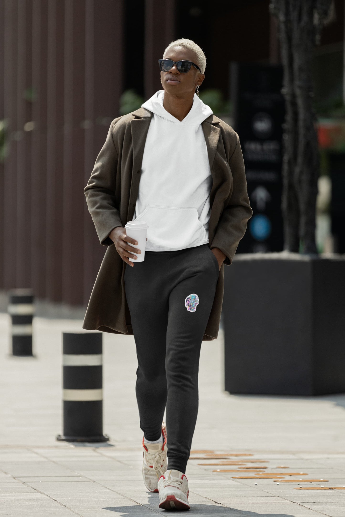 Men's Black Joggers