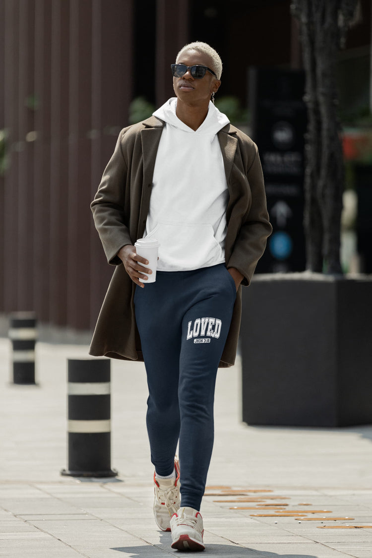 MENS NAVY BLUE JOGGERS