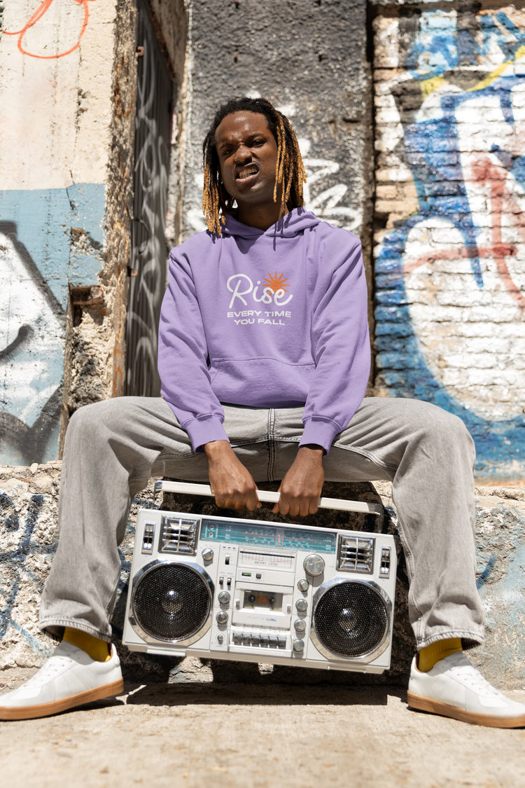 UNISEX IRIS LAVENDER HOODIES