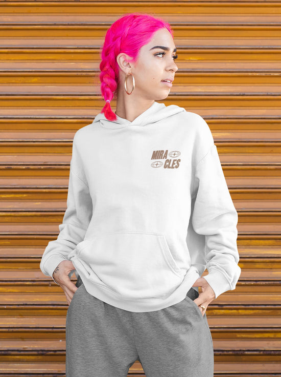 UNISEX WHITE HOODIES