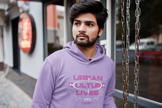 MENS IRIS LAVENDER HOODIES