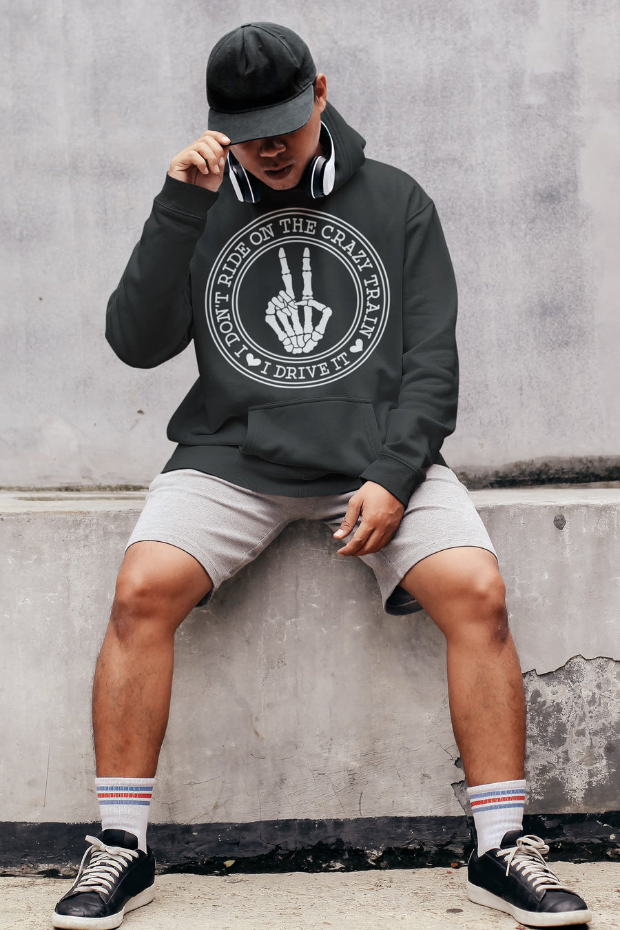 Men's Black Hoodies
