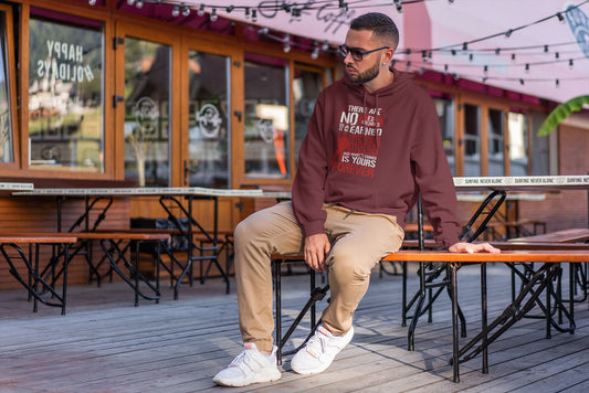 Men’s Maroon Hoodies